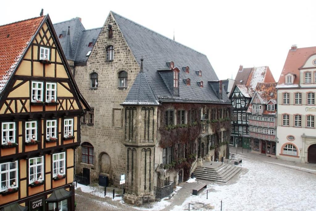 Schoene Ferienwohnung Mit Zwei Schlafzimmern Кведлинбург Экстерьер фото